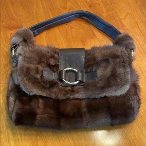 Falor Genuine Italian Leather Purse (fur)